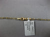 ESTATE 18KT YELLOW GOLD 3D CLASSIC OVAL LINK FUN CHAIN NECKLACE