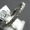 .64CT DIAMOND 18K WHITE GOLD CLASSIC 2mm ROUND ETERNITY WEDDING ANNIVERSARY RING