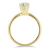 .50CT DIAMOND 14K YELLOW GOLD 3D CLASSIC ROUND 6 PRONG SOLITAIRE ENGAGEMENT RING