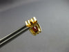 ESTATE 2.0CT AAA GARNET 14KT YELLOW GOLD 3D CUSHION STUD HANGING EARRINGS #27454