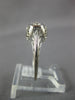 ANTIQUE .10CT DIAMOND 18KT WHITE GOLD ART DECO SOLITAIRE ENGAGEMENT RING #27239