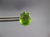 ESTATE 2.80CT AAA PERIDOT 14KT WHITE GOLD 3D CLASSIC OVAL STUD EARRINGS