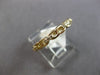 ESTATE .10CT DIAMOND 14KT YELLOW GOLD 3D 3MM CLASSIC LOVE KNOT FUN RING