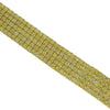 LARGE 61.12CT FANCY YELLOW DIAMOND 18KT YELLOW GOLD CUSHION CUFF TENNIS BRACELET
