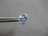 2.25CT DIAMOND & AAA BLUE TOPAZ 14KT WHITE GOLD ROUND CLASSIC HALO STUD EARRINGS