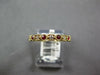 .40CT DIAMOND & AAA RUBY 18KT YELLOW GOLD FILIGREE MILGRAIN SEMI ETERNITY RING