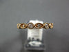 .58CT DIAMOND 14KT ROSE GOLD ROUND & MARQUISE FILIGREE ETERNITY ANNIVERSARY RING