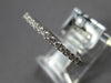 .22CT DIAMOND 18KT WHITE GOLD ROUND 1.5MM SEMI ETERNITY WEDDING ANNIVERSARY RING