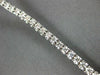 ESTATE 2.12CT DIAMOND 14KT WHITE GOLD 3D CLASSIC ROUND 4 PRONG TENNIS BRACELET