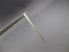 ESTATE LARGE 1.76CT DIAMOND 14KT WHITE GOLD 3D INSIDE OUT HOOP HANGING EARRINGS