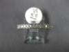 .26CT DIAMOND 14K WHITE GOLD ROUND 2.5MM FILIGREE SEMI ETERNITY ANNIVERSARY RING
