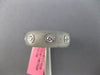 WIDE .81CT DIAMOND & GRAY ENAMEL 18KT WHITE GOLD ETOILE WEDDING ANNIVERSARY RING