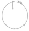 .50CT DIAMOND 18KT WHITE GOLD 3D ROUND & MARQUISE BY THE YARD BUTTERFLY BRACELET