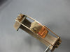 ANTIQUE EXTRA LONG 1.3CT DIAMOND & AAA RUBY 14KT ROSE GOLD HAMILTON WATCH #28011