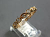 .58CT DIAMOND 14KT ROSE GOLD ROUND & MARQUISE FILIGREE ETERNITY ANNIVERSARY RING