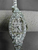 ANTIQUE 2.15CT OLD MINE DIAMOND PLATINUM & 14KT WHITE GOLD HAMILTON WATCH #23761