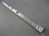 ANTIQUE 1CT AAA SAPPHIRE 14K WHITE GOLD ART DECO PRINCESS TENNIS BRACELET #27816