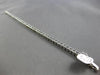 7.34CT SALT & PEPPER DIAMOND 14KT WHITE GOLD 3D ROUND ETERNITY TENNIS BRACELET