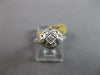 ANTIQUE ART DECO .05CT OLD MINE DIAMOND 18K WHITE GOLD 3D ENGAGEMENT RING #27469