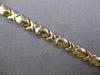 ESTATE LONG 14KT YELLOW GOLD 3D CLASSIC XO LOVE BRACELET