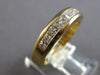 .87CT DIAMOND 14KT YELLOW GOLD CLASSIC PRINCESS CHANNEL WEDDING ANNIVERSARY RING