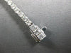 ESTATE 3.26CT DIAMOND 14KT WHITE GOLD 3D CLASSIC ROUND TENNIS BRACELET