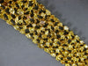 EXTRA LARGE GIA 26.06CT MULTI COLOR DIAMOND 18KT YELLOW GOLD 3D TENNIS BRACELET