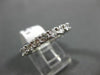 3.0CT ROUND DIAMOND 14K WHITE GOLD 3D SHARE PRONG ETERNITY ANNIVERSARY RING 1352