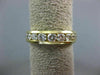 ESTATE 1.95CT DIAMOND 14KT YELLOW GOLD CLASSIC WEDDING ANNIVERSARY RING #14593