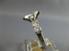 ESTATE 1.75CT DIAMOND 14K WHITE GOLD 3D CLASSIC MARQUISE & ROUND ENGAGEMENT RING