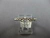 ESTATE .26CT DIAMOND 14KT WHITE GOLD 3D BEZEL FILIGREE MILGRAIN ANNIVERSARY RING