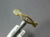 .45CT DIAMOND 14KT YELLOW GOLD 5 STONE MARQUISE SHAPE FILIGREE ANNIVERSARY RING