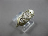 ANTIQUE ART DECO .26CT OLD MINE DIAMOND 14KT WHITE GOLD ANNIVERSARY RING #27890