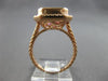 LARGE 9.62CT DIAMOND & AAA KUNZITE 14KT ROSE GOLD 3D HALO SQUARE ENGAGEMENT RING