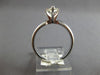 LARGE 1.18CT DIAMOND 14KT WHITE GOLD CLASSIC MARQUISE SOLITAIRE ENGAGEMENT RING