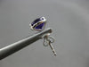 2.21CT DIAMOND & AAA AMETHYST 14K WHITE GOLD 3D ROUND CLASSIC HALO STUD EARRINGS