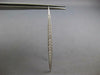 EXTRA LARGE 1.19CT DIAMOND 14KT WHITE GOLD LONG GRADUATING BAR HANGING EARRINGS