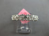 LARGE 1.93CT DIAMOND 18KT WHITE GOLD 3D 3/4TH ETERNITY WEDDING ANNIVERSARY RING