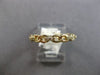 ESTATE .10CT DIAMOND 14KT YELLOW GOLD 3D 3MM CLASSIC LOVE KNOT FUN RING