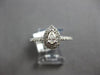 .51CT DIAMOND 14KT WHITE GOLD 3D PEAR SHAPE & ROUND CLASSIC HALO ENGAGEMENT RING