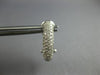 .52CT DIAMOND 14KT WHITE GOLD MULTI ROW PAVE UMBRELLA CLIP ON HANGING EARRINGS