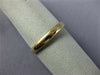 ESTATE 14KT YELLOW GOLD 3D CLASSIC 3mm SOLID WEDDING ANNIVERSARY RING #24166