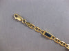 ESTATE 2CT AAA MULTI GEM 14KT YELLOW GOLD 3D EMERALD CUT FUN LOVE BRACELET