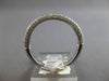 .48CT DIAMOND 14KT WHITE GOLD 3D CLASSIC MULTI ROW PAVE WEDDING ANNIVERSARY RING