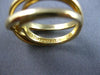 ESTATE 18KT YELLOW GOLD 3D TIFFANY & CO CLASSIC INFINITY LOVE RING