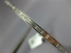 ESTATE 1.45CT DIAMOND 18KT WHITE GOLD 3D BAGUETTE SEMI ETERNITY BANGLE BRACELET