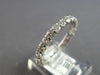 1.70CT DIAMOND 14KT WHITE GOLD 3D ETERNITY SHARED PRONG WEDDING ANNIVERSARY RING