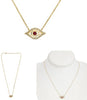 .18CT DIAMOND & AAA RUBY 14KT YELLOW GOLD 3D ROUND LUCKY ADJUSTABLE FUN NECKLACE