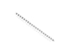 ESTATE 2.0CT DIAMOND 14KT WHITE GOLD CLASSIC ROUND FOUR PRONG TENNIS BRACELET