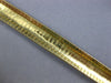 ESTATE WIDE 14KT YELLOW GOLD 3D CLASSIC MATTE & SHINY ITALIAN CUFF LOVE BRACELET